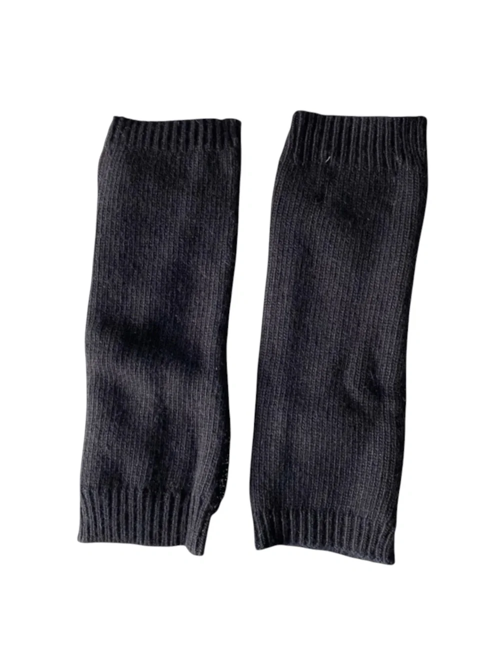 Rare: new Pencey ✵ Fringe Fingerless Gloves ✵ Black Metallic ✵ Edgy Chic Blingy